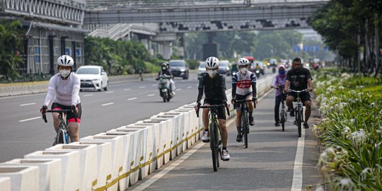 Jakarta Kini Punya Jalur Sepeda Sepanjang 309,5 KM, Ini Sebaran Lokasinya