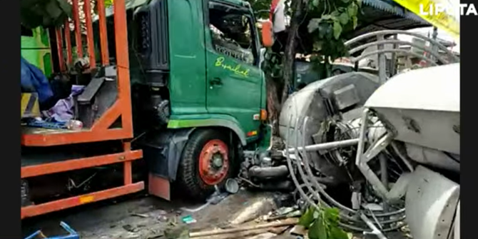 Polisi Ungkap Penyebab Kecelakaan Truk Trailer Di Bekasi: Bukan Karena ...