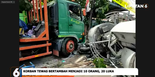 Begini Kondisi Sopir Truk Trailer Maut di Bekasi: Menangis karena Masih Trauma