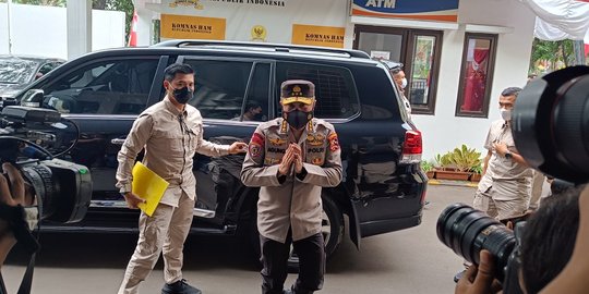 Terima Rekomendasi Kasus Brigadir J, Irwasum hingga Kabareskrim Sambangi Komnas HAM