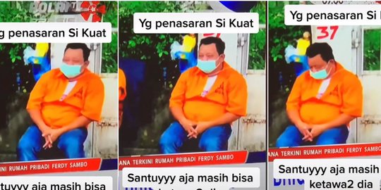 Momen Kuat Ma'ruf Tertawa saat Jalani Rekonstruksi, Sadar Direkam Langsung Kicep