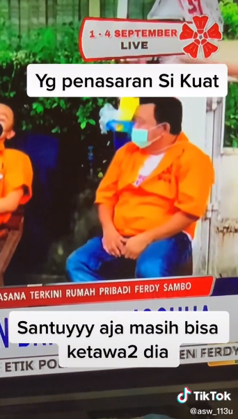 momen kuat ma039ruf tertawa saat jalani rekonstruksi