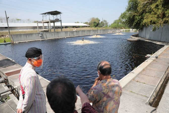 ganjar pranowo sidak ke sungai bengawan solo