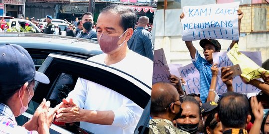 Gaya Sederhana Jokowi, Lihat Demo saat Kunker Langsung Turun Cari Solusi
