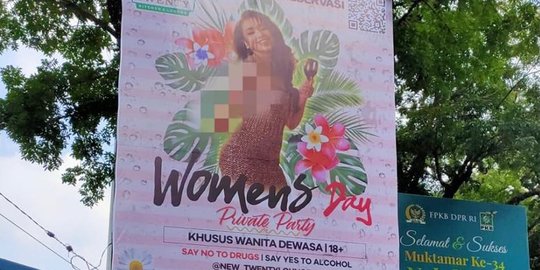 Pemilik Reklame Ajakan Pesta Miras Didenda Rp10 Juta
