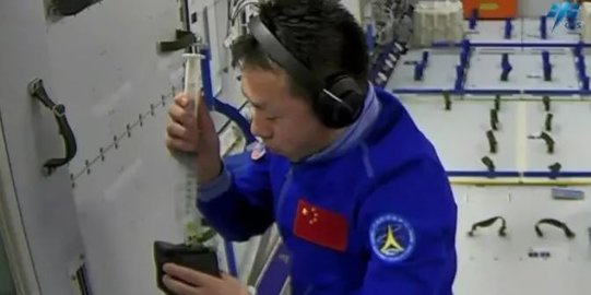 Astronot China Berhasil Tumbuhkan Padi di Luar Angkasa