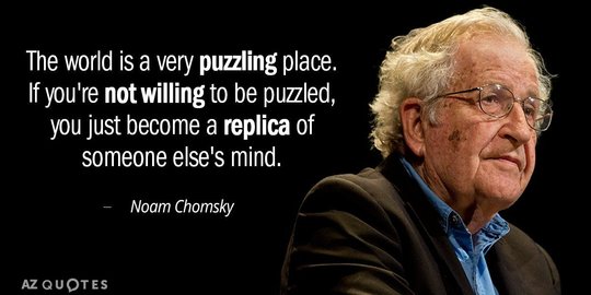 30 Kata-Kata Bijak Noam Chomsky, Penuh Makna Mendalam
