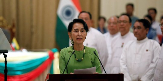 Aung San Suu Kyi Divonis Penjara Tiga Tahun dan Kerja Paksa