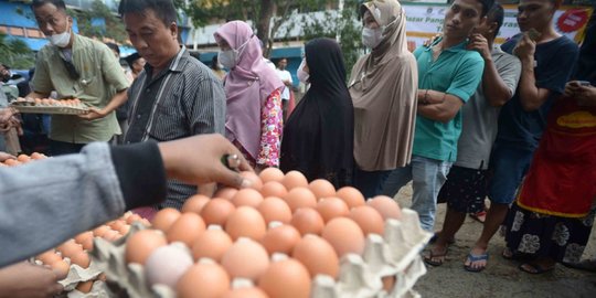 Operasi Pasar untuk Menstabilkan Harga Telur Ayam Ras