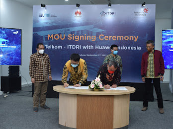 telkom itdri kembali berkolaborasi dengan huawei untuk mencetak talenta digital