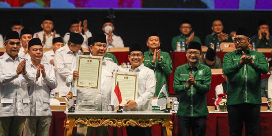 PKB: Prabowo dan Cak Imin Sudah Izin Jokowi soal Pemilu 2024