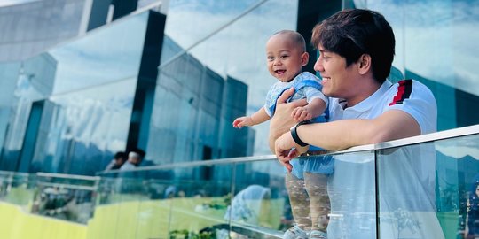 Baby L Ternyata Wajahnya 11 12 sama Rizky Billar Waktu Kecil, Ini Potretnya Cute Abis