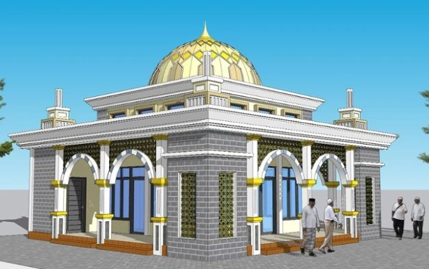 kisah polisi jogja yang rela jual rumah demi bangun masjid