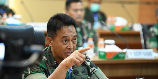 Komisi I Ungkap Hubungan Panglima TNI Andika dan Kasad Dudung Tak Harmonis