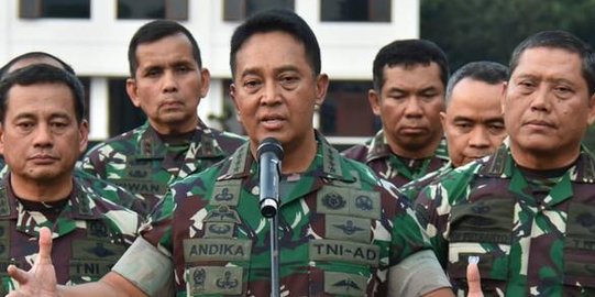 Jawaban Panglima TNI Andika soal Isu Hubungan Tak Harmonis dengan Kasad Dudung