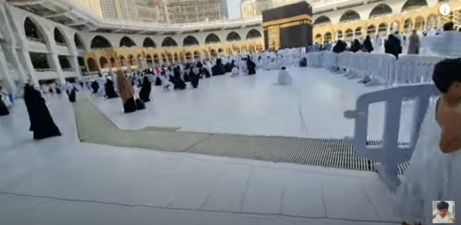 ternyata begini pembuangan air wudhu dari masjidil haram