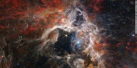 Tarantula Raksasa Luar Angkasa Tertangkap Teleskop James Webb NASA