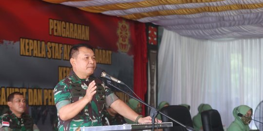 Jawab Isu Tak Akur, Kasad Dudung Ungkap Alasan Tak Dampingi Panglima TNI Rapat di DPR