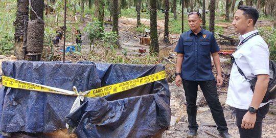 Sumur Minyak Ilegal di Jambi Digerebek, Polisi Amankan 11 Orang