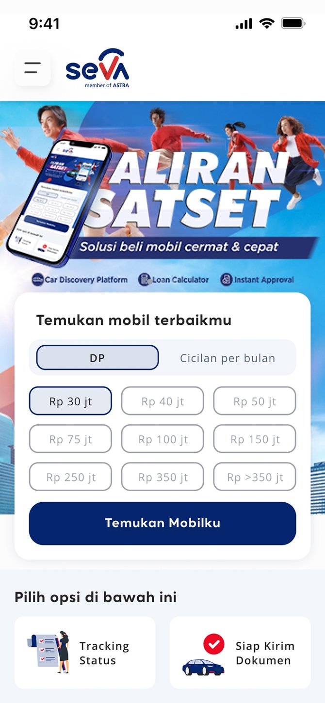 beli mobil baru jadi lebih mudah dan praktis dengan seva dari astra financial