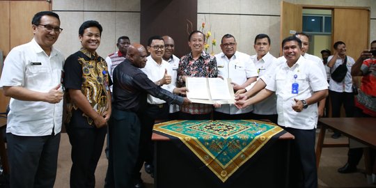 Pemprov Papua dan 4 Pemkab Sepakat Salurkan Dana Hibah untuk Provinsi Papua Selatan