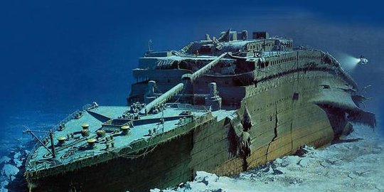 Bangkai Kapal Titanic yang Terbenam di Dasar Laut Atlantik Kini Terlihat Lebih Jelas