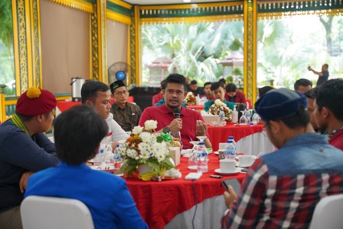 wali kota medan bobby nasution dialog bareng cipayung plus