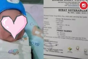 bayi di sumatera selatan diberi nama perdi sambo begini penjelasan sang ayah