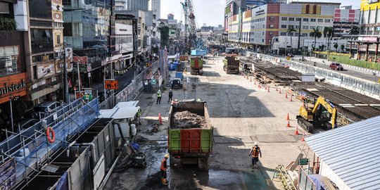 Anies Targetkan Proyek MRT Fase 2A Rampung pada 2028
