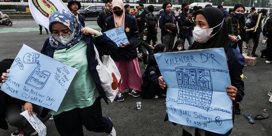 Tiga Titik Demo Penolakan Kenaikan Harga BBM di Jakarta, Ribuan Polisi Berjaga