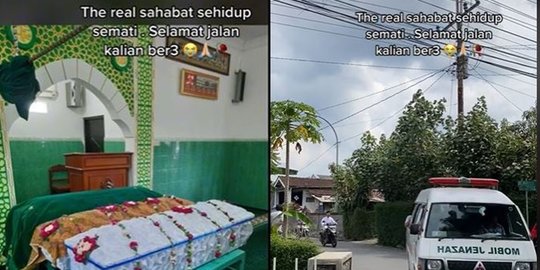 Bersahabat hingga Akhir Hayat, 3 Pemuda Ini Meninggal di Hari yang Sama