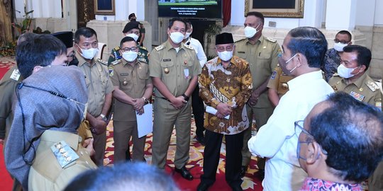 Dipimpin Jokowi, Wagub Kandouw Ikuti Rapat Pengendalian Inflasi di Istana Negara