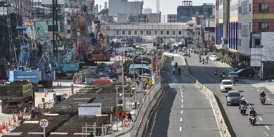 550 Pohon Terdampak Pembangunan MRT Fase 2A