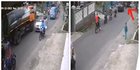 Viral di Medsos, Ini Kata Saksi Soal Truk Tangki Tabrak Pemotor dan Rumah di Bandung
