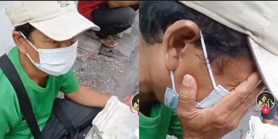 Momen Haru Penjual Es Menangis saat Dagangannya Diborong, Kisahnya Viral