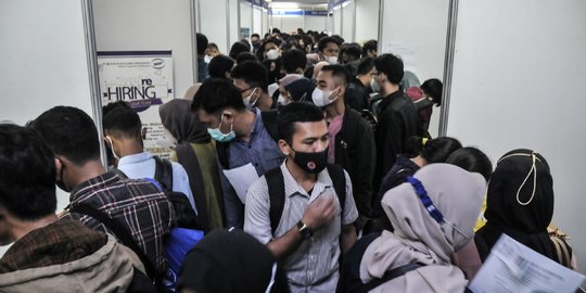 Ribuan Pelamar Kerja Serbu Jakarta Job Fair 2022