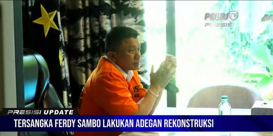 Detik-Detik Ferdy Sambo Panggil Anak Buah Arahkan Skenario Awal Penembakan Brigadir J