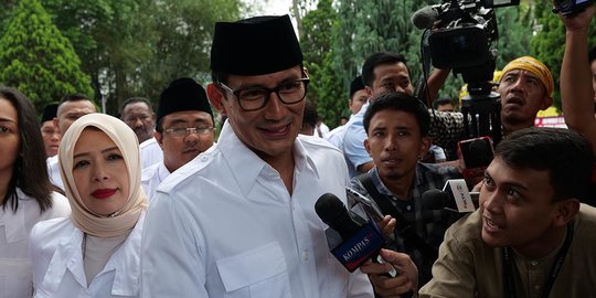 'Jalan Ninja' Sandiaga Uno