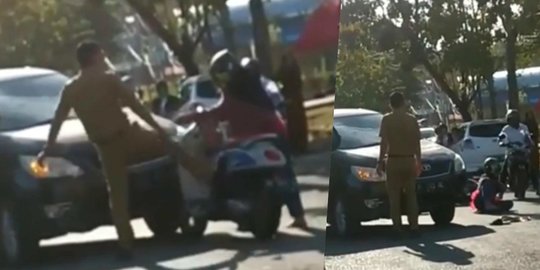 Penendang Wanita di Sinjai Ternyata ASN Dispora, Terancam Sanksi