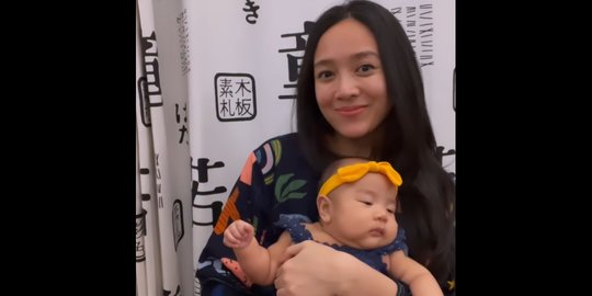 Genap 3 Bulan, Ini Deretan Foto Terbaru Baby Sanne Anak Dea Ananda yang Cute Banget