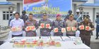 Penampakan Sabu Sekarung Tak Bertuan yang Ditemukan TNI AL di Pinggir Pantai Aceh