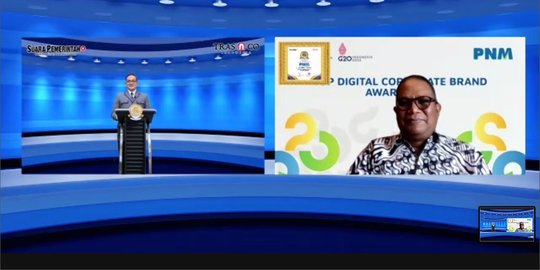 PNM Raih Penghargaan TOP Digital Corporate Brand Award 2022 - Vimarsana News