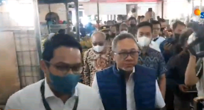mendag zulkifli di pasar gede solo