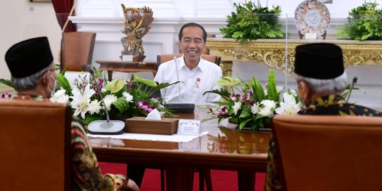 Jokowi Bertemu Pimpinan Muhammadiyah di Istana, Ini yang Dibahas