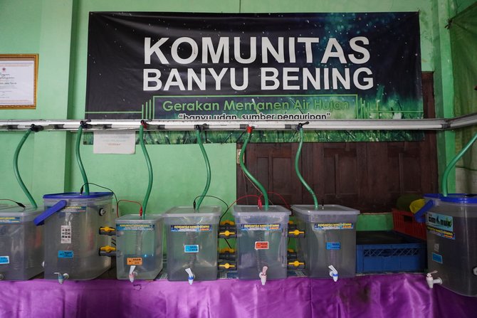 sekolah air hujan banyu bening