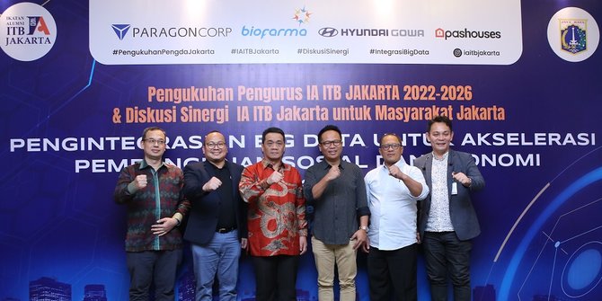 Pengukuhan Ikatan Alumni ITB Jakarta periode 2022-2026.. ©2022 Merdeka.com