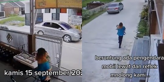 Viral Video Ibu Panik Lari saat Anaknya Sakit, Aksi Mobil Penolong Tuai Pujian