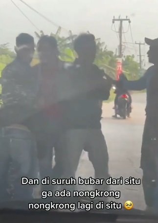 viral preman salah palak prajurit tni