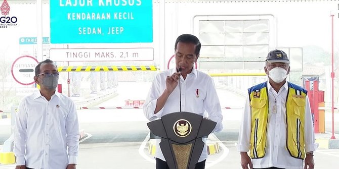 Jokowi Resmikan Tol Cibitung-Cilincing, Harap Mempermudah Distribusi Barang Ekspor