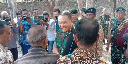 Semringah, Kasad Dudung Bertemu dengan Purnawirawan TNI Saat Tugas di Timor-Timur